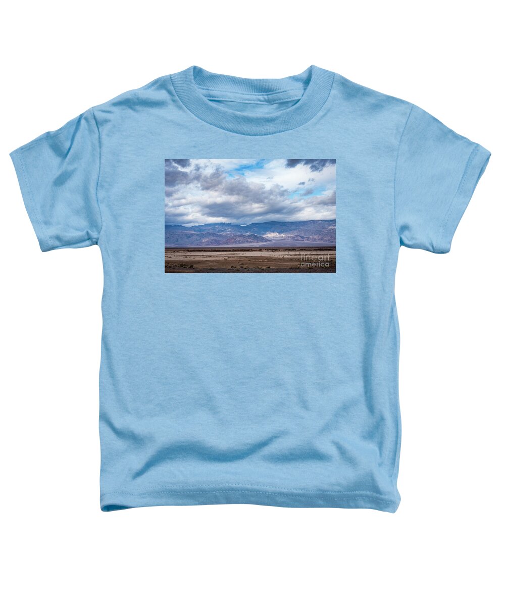 Death Valley Toddler T-Shirt featuring the photograph Westward to the Panamints by Jeff Hubbard