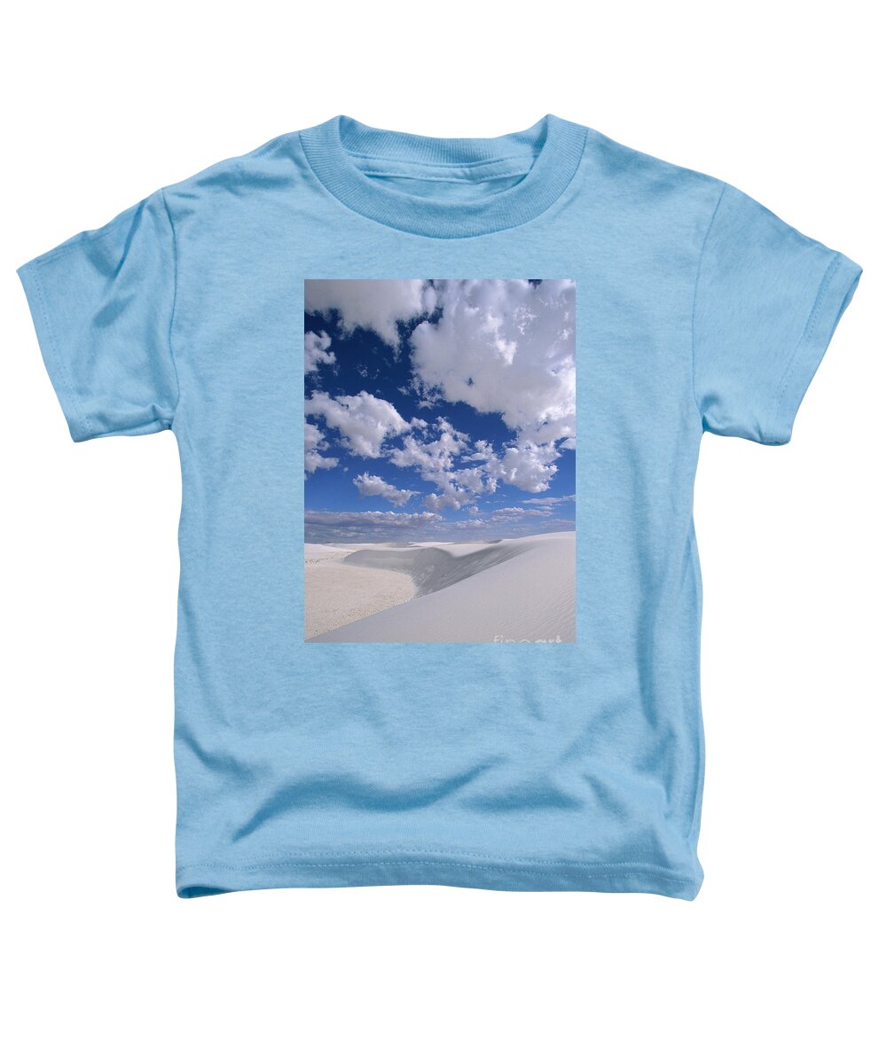 00340454 Toddler T-Shirt featuring the photograph White Gypsum Dunes by Yva Momatiuk John Eastcott