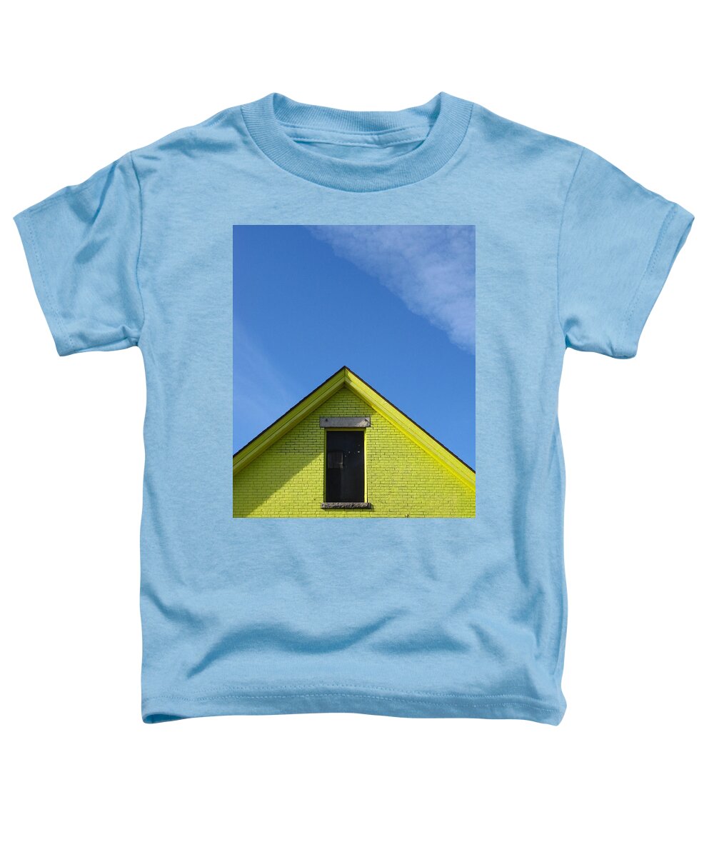 Vertical Toddler T-Shirt featuring the photograph Yellow Peak by Bill Tomsa