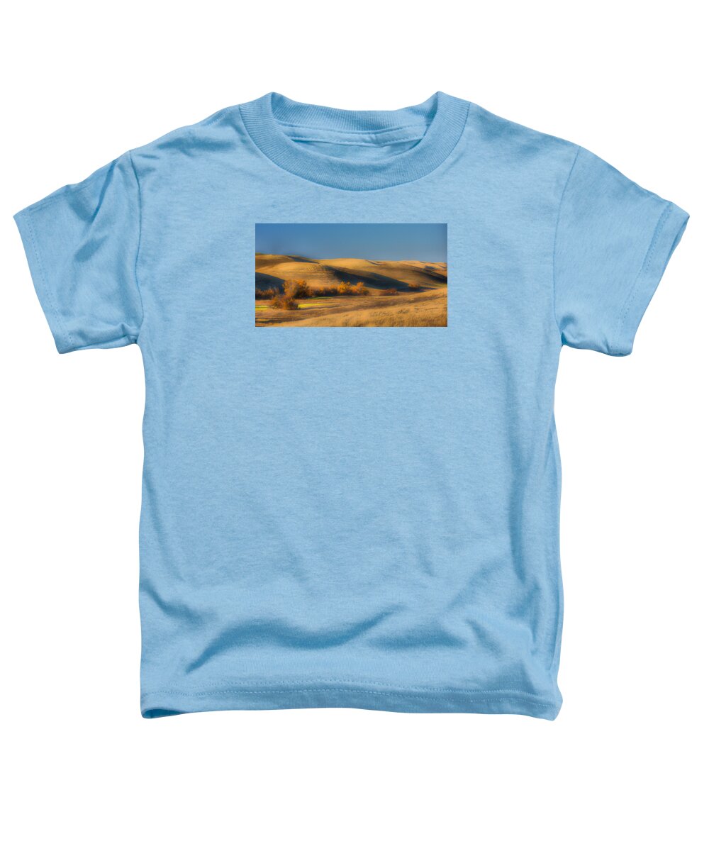 Zamora Hills Toddler T-Shirt featuring the photograph Zamora Hills in Shadow by Josephine Buschman
