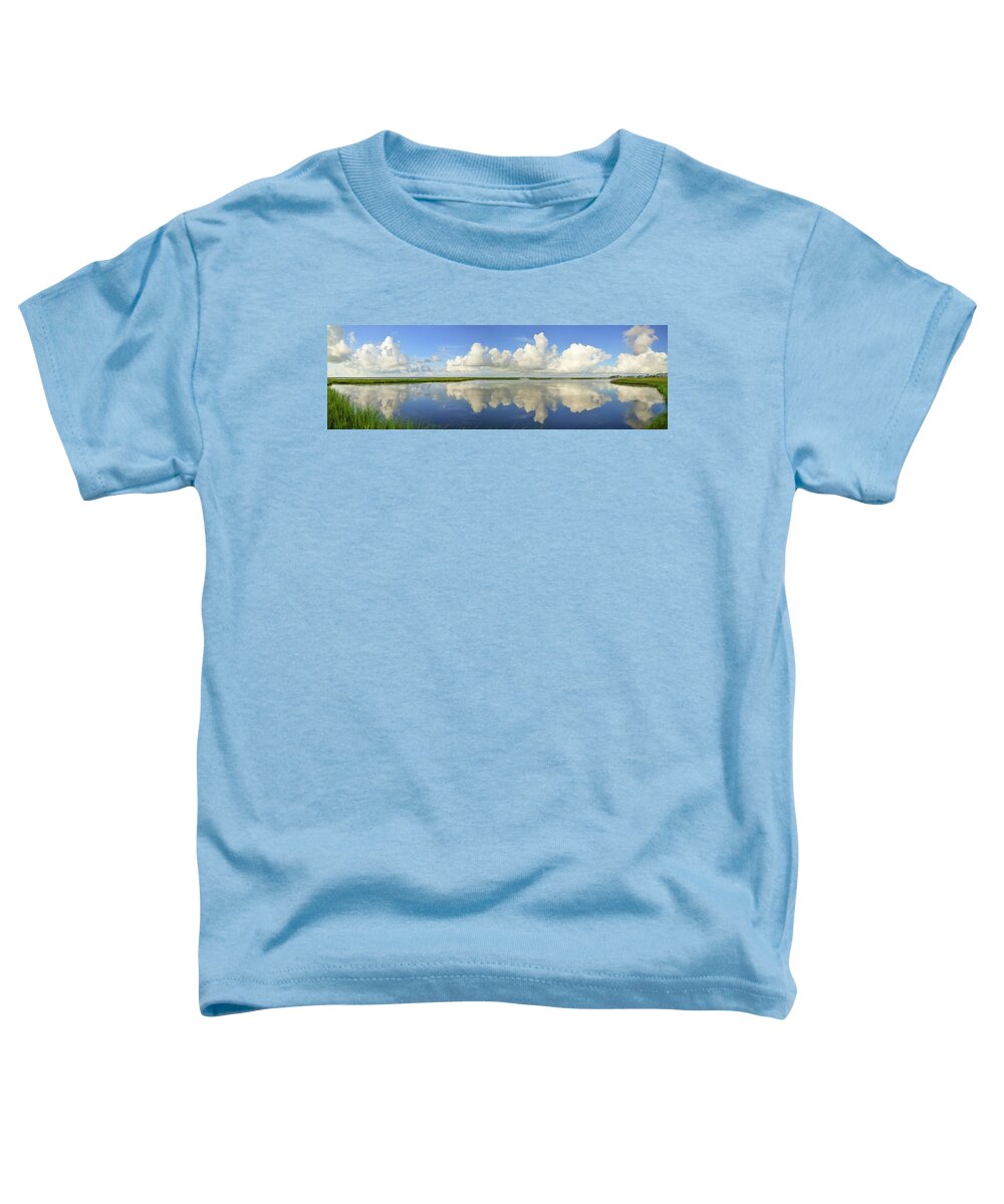  Toddler T-Shirt featuring the photograph Port Bay Pano by Christopher Rice
