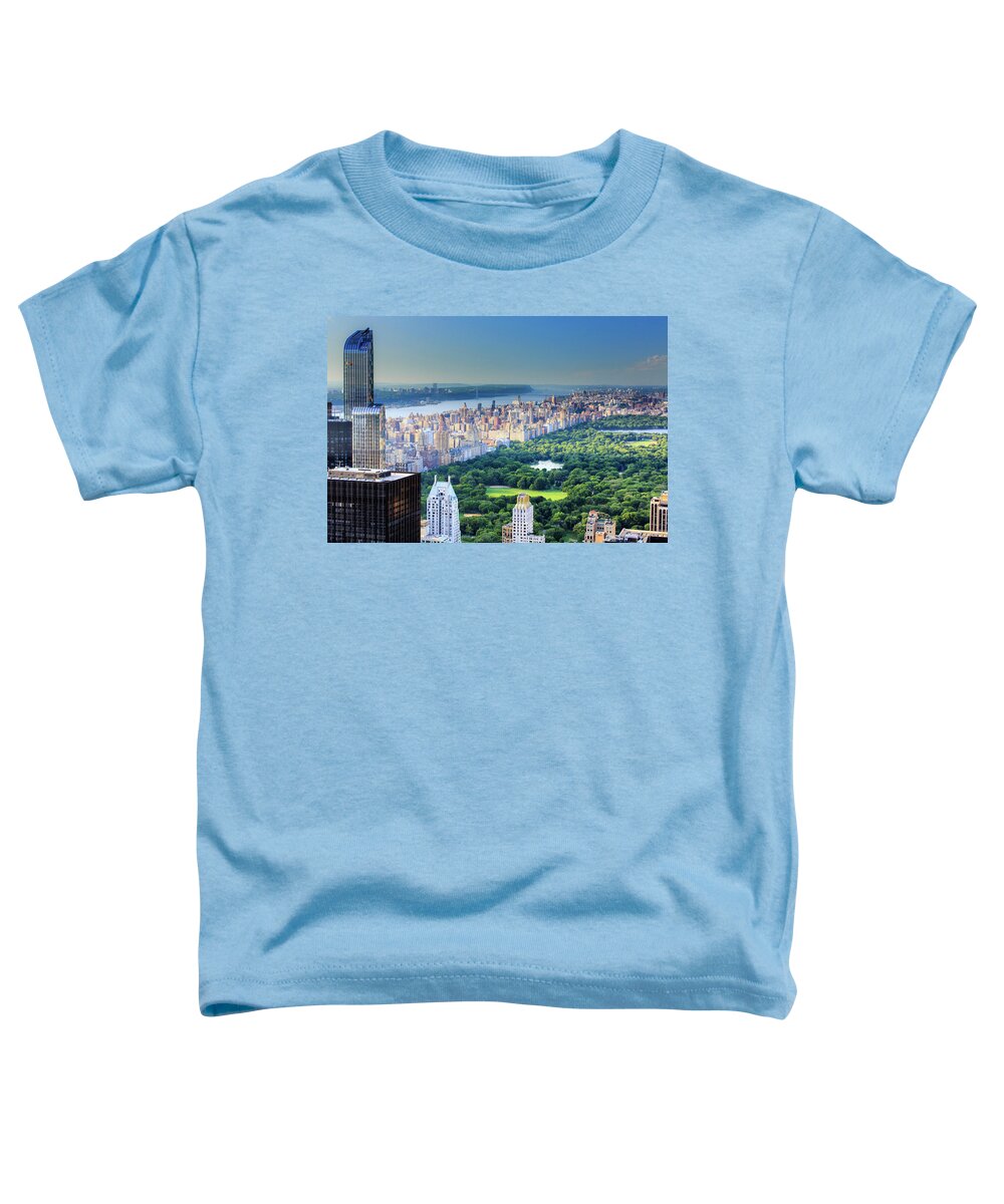 Estock Toddler T-Shirt featuring the digital art Central Park, Nyc #2 by Maurizio Rellini