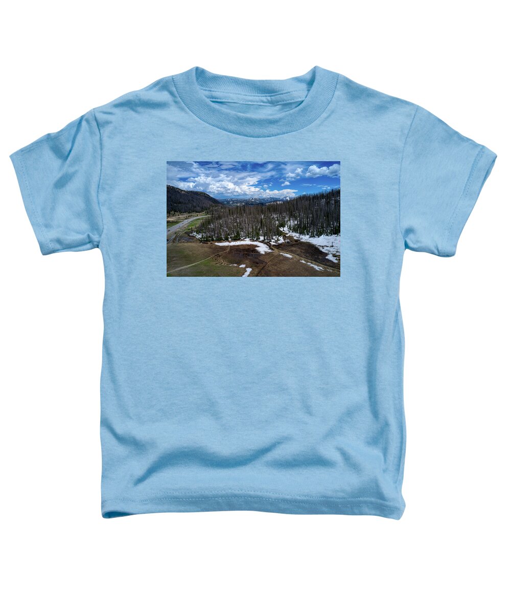 Sunsets Toddler T-Shirt featuring the photograph Rio Grande National Forest Area #2 by Anthony Giammarino