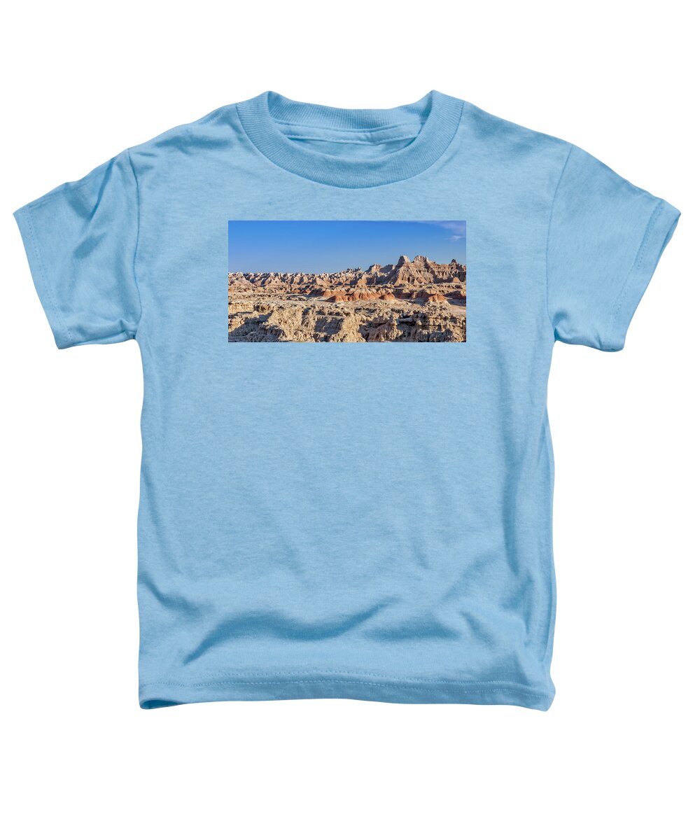 Mars Toddler T-Shirt featuring the photograph Badlands Mars by Chris Spencer