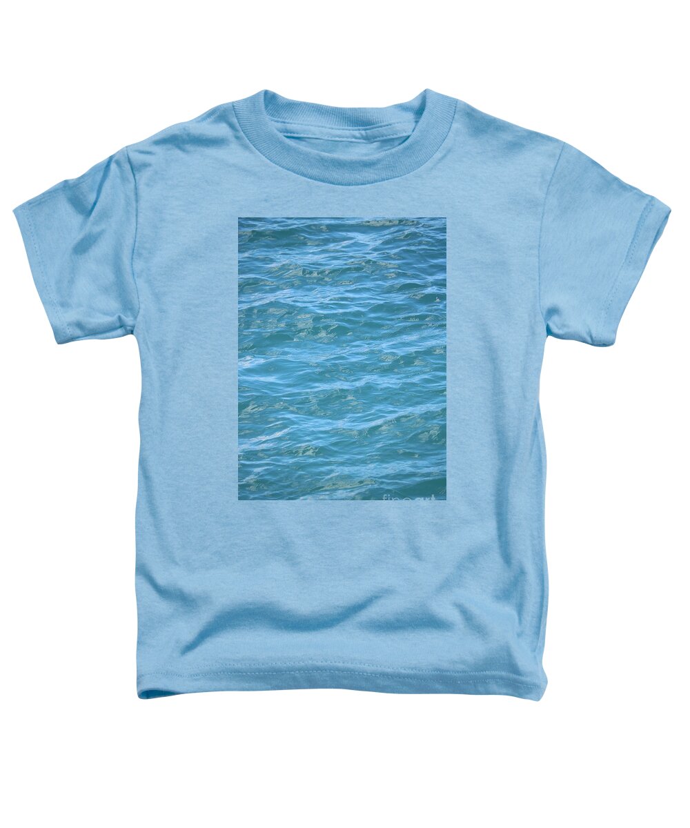 Aqua Toddler T-Shirt featuring the photograph Bahamas Blue by Carol Groenen