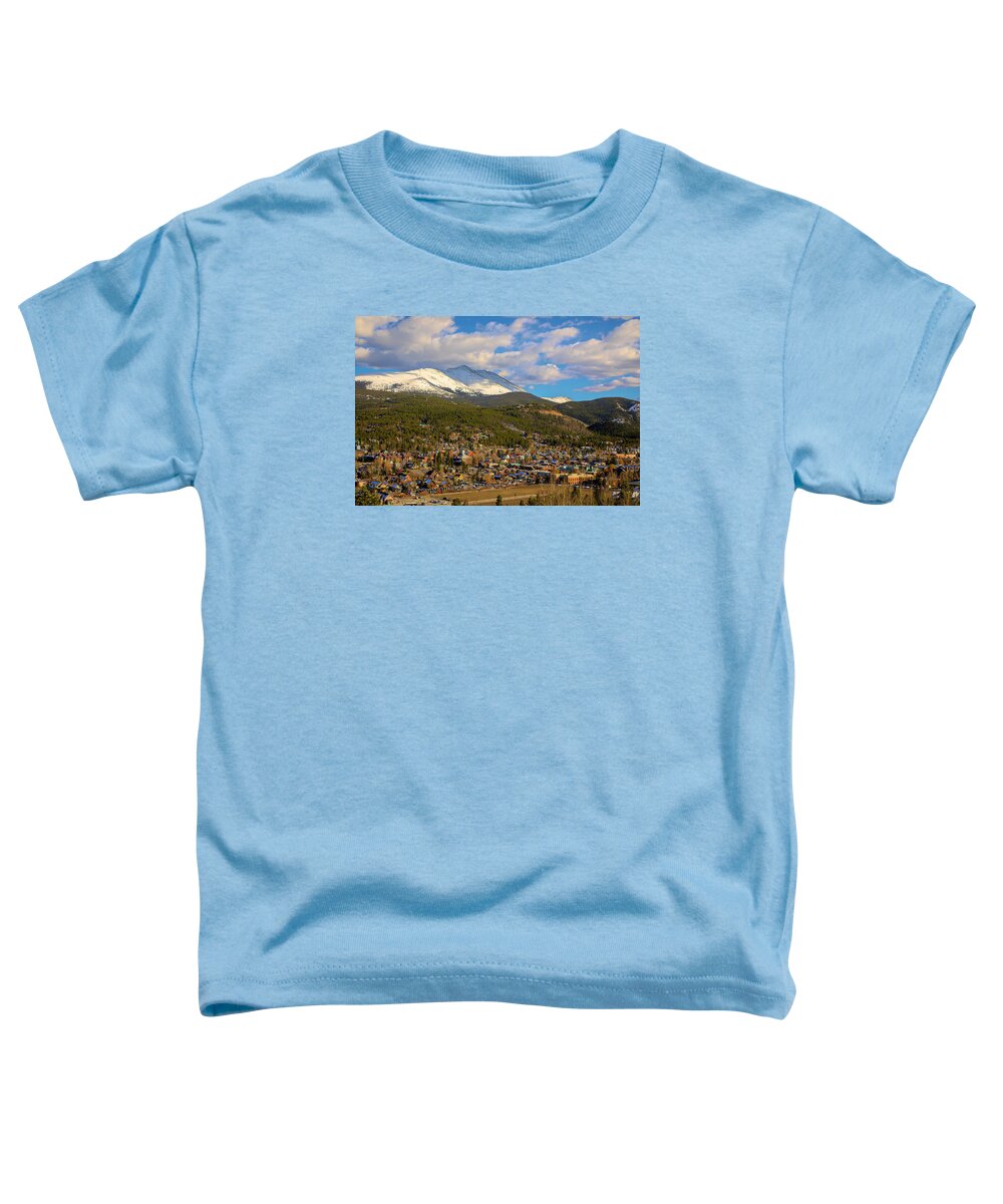 Breckenridge Toddler T-Shirt featuring the photograph Breckenridge by Lorraine Baum