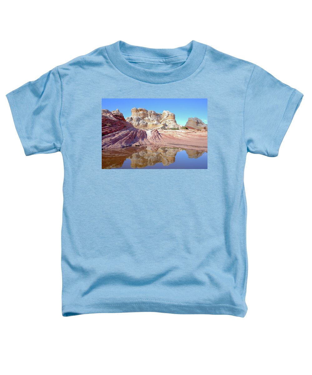 Desert Toddler T-Shirt featuring the photograph Catch a Wave by Ivan Franklin