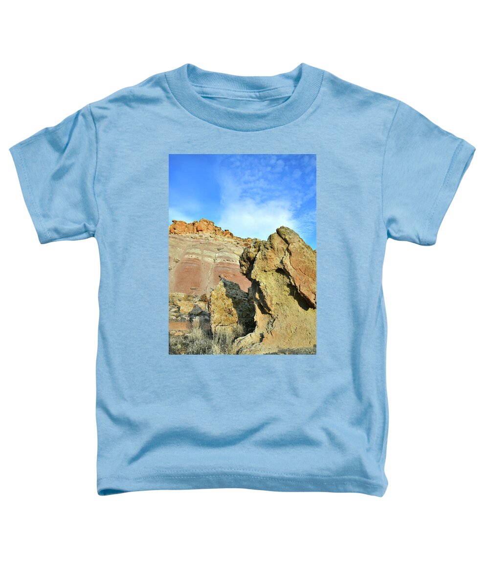 Red Point Toddler T-Shirt featuring the photograph Clouds Billow over Red Point by Ray Mathis