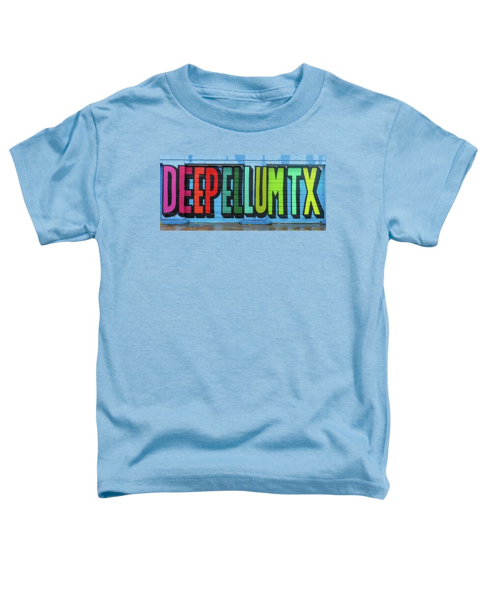 Deep Ellum Toddler T-Shirt featuring the photograph Deep Ellum Wall Art by Robert Bellomy