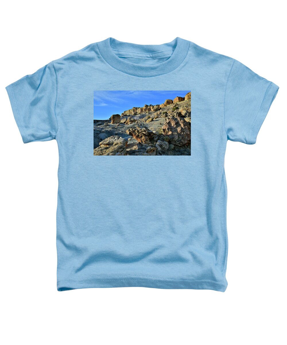 Red Point Toddler T-Shirt featuring the photograph Fading Light on Red Point Hillside by Ray Mathis