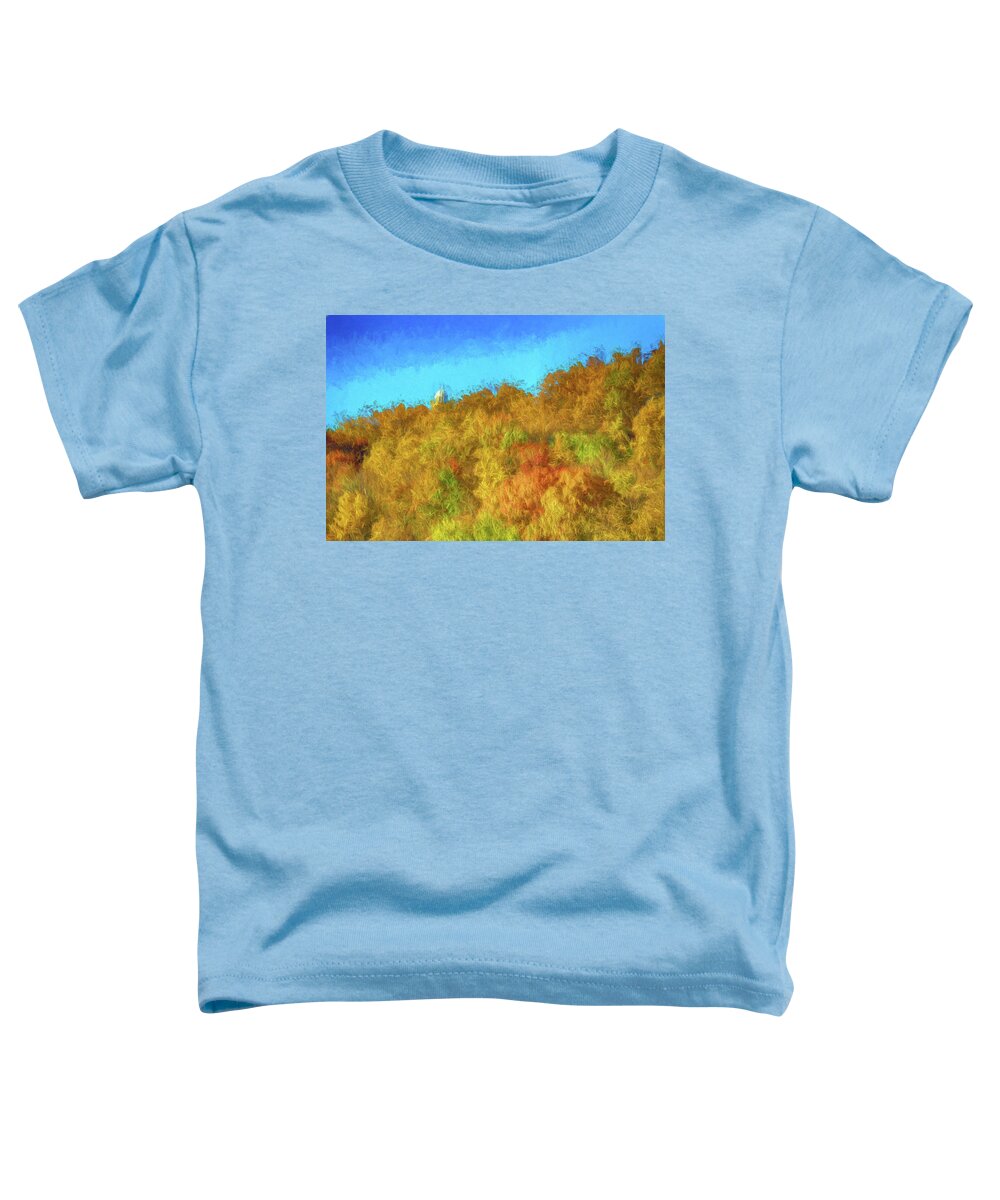 Garret Mountain Nj Toddler T-Shirt featuring the photograph Garret Mountain by Alan Goldberg