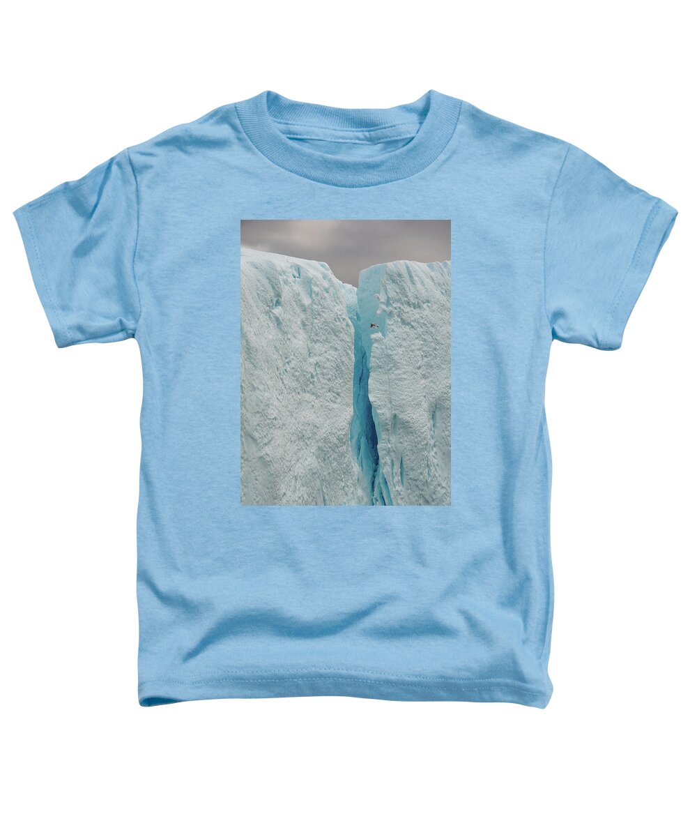 Arctic Toddler T-Shirt featuring the photograph Iceberg #6 by Minnie Gallman