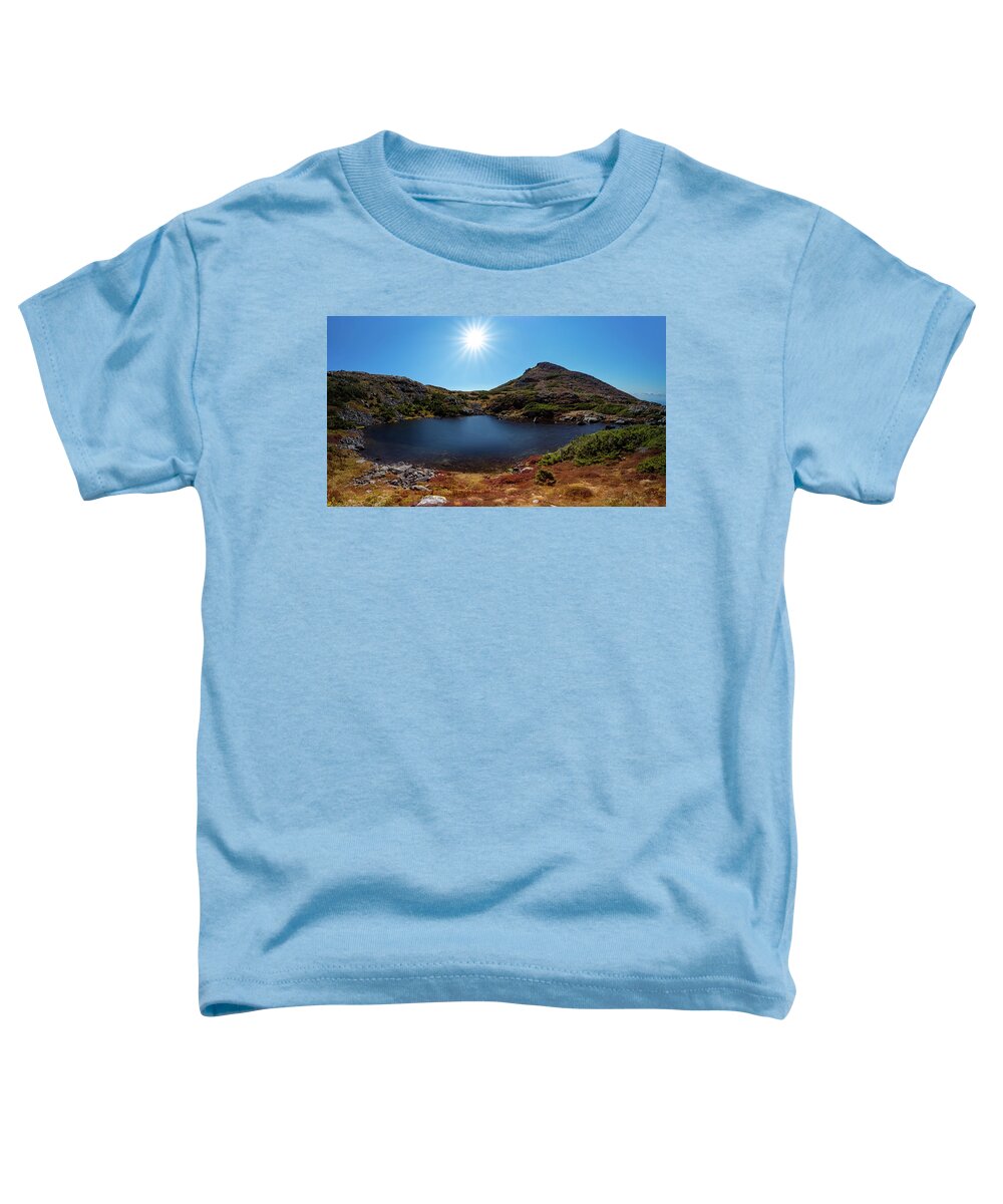 Appalachian Toddler T-Shirt featuring the photograph Lakes of the Clouds on the Appalachian Trail 16x9 by William Dickman