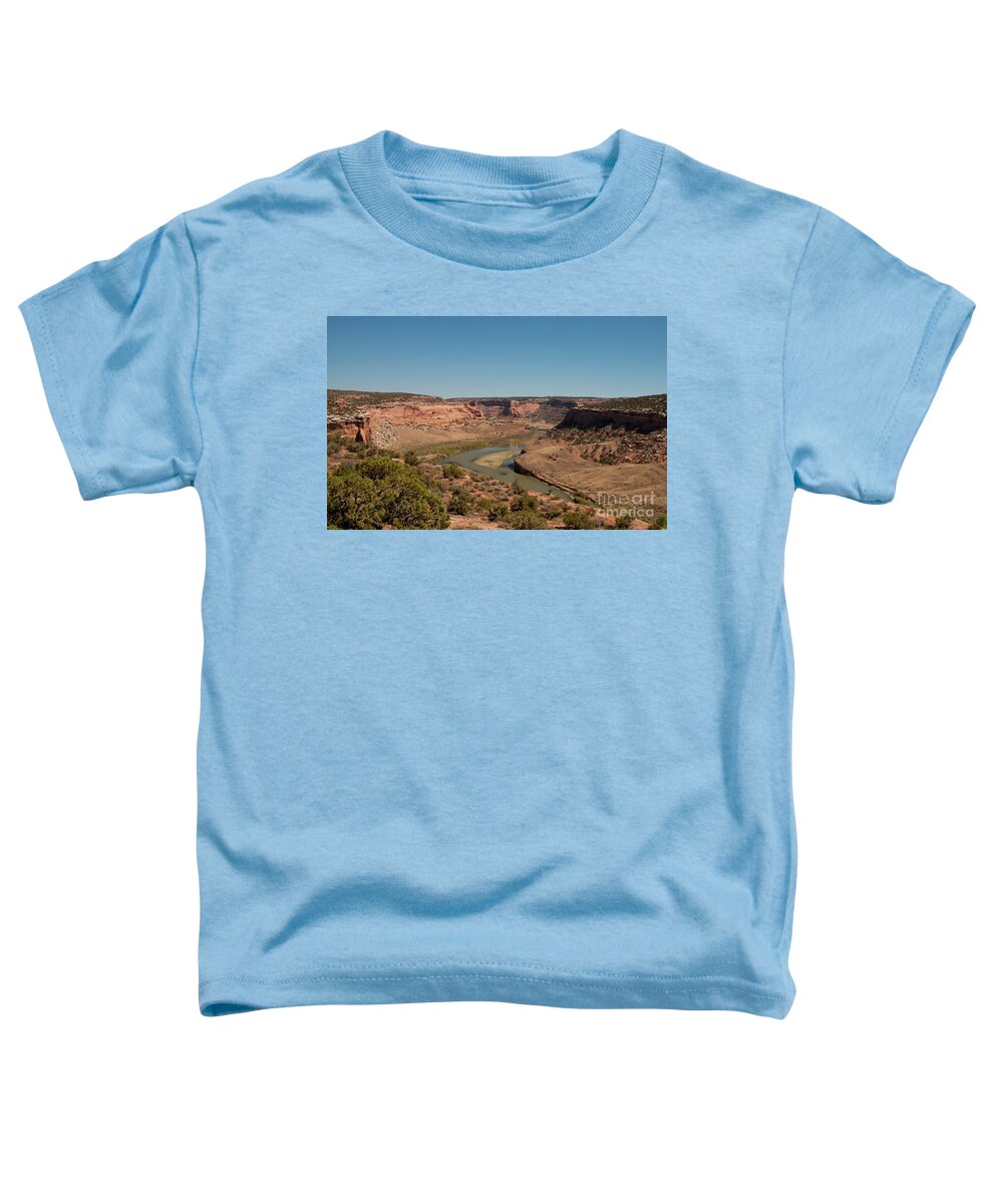 Mcinnis Canyons National Conservation Area Toddler T-Shirt featuring the photograph Ruby Canyon by Julia McHugh