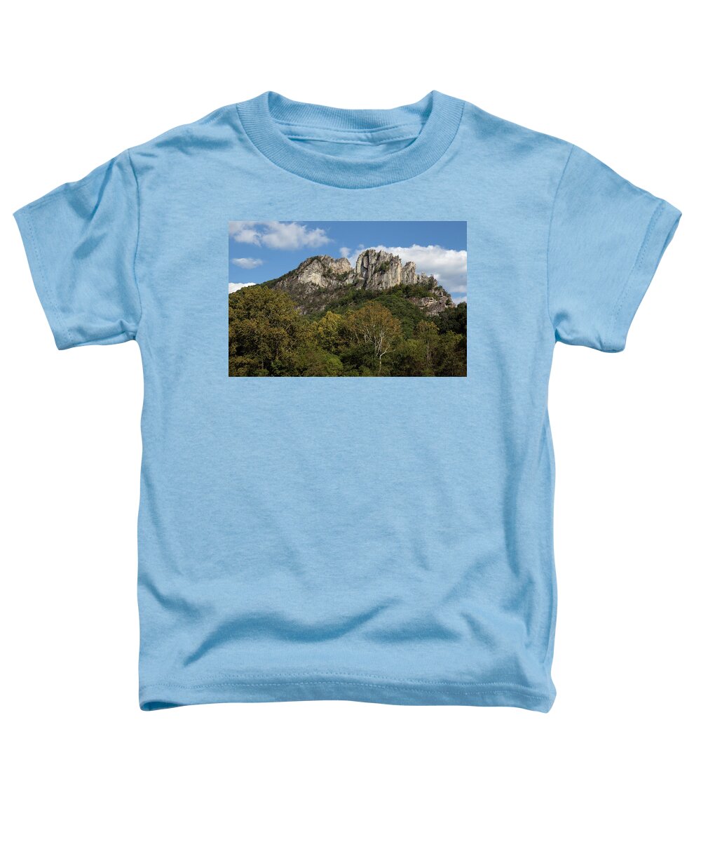 Seneca Rocks Toddler T-Shirt featuring the photograph Seneca Rocks by Art Cole