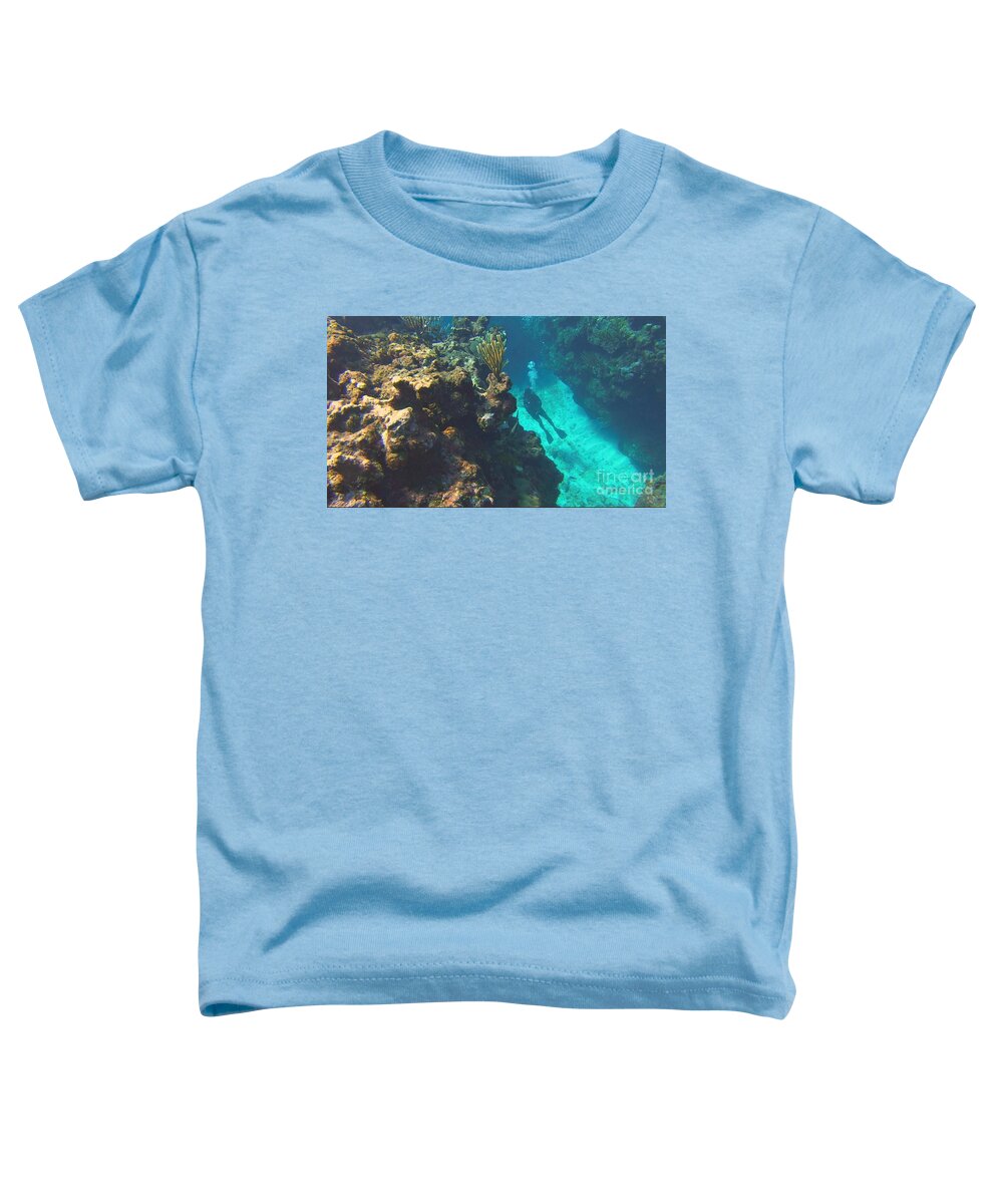 Scuba Toddler T-Shirt featuring the photograph Solace Is Where You Take It by Kip Vidrine