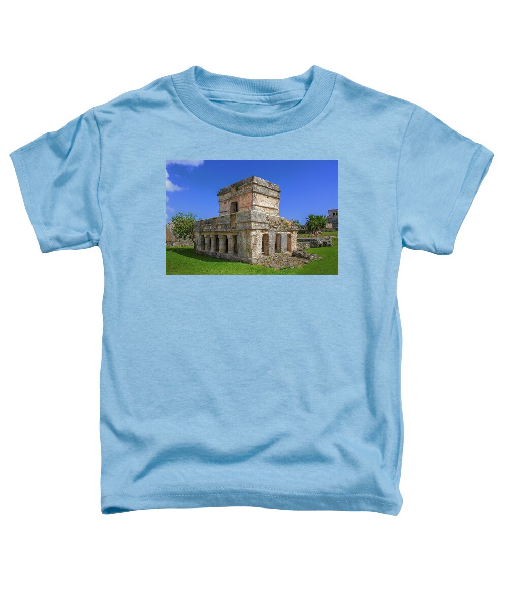 Temple Toddler T-Shirt featuring the photograph Temple of the frescoes by Sun Travels