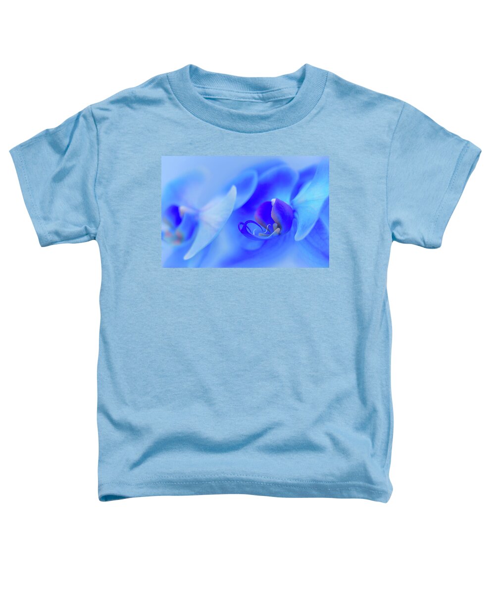 Orchidaceae Toddler T-Shirt featuring the photograph The Scent Of Blue Mystique by Iryna Goodall