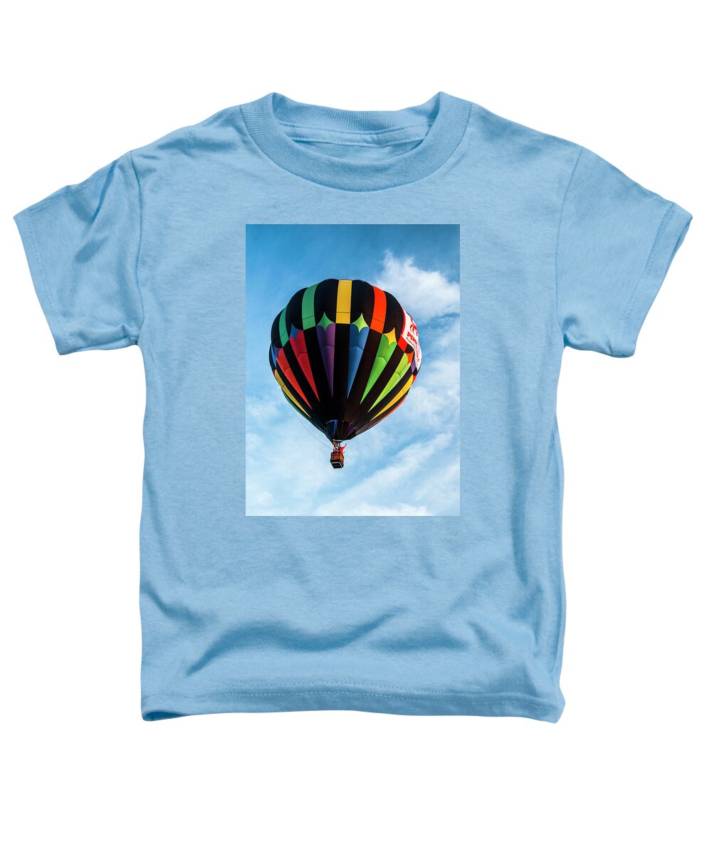 Graphics Toddler T-Shirt featuring the photograph Up Up and Away by Ginger Stein