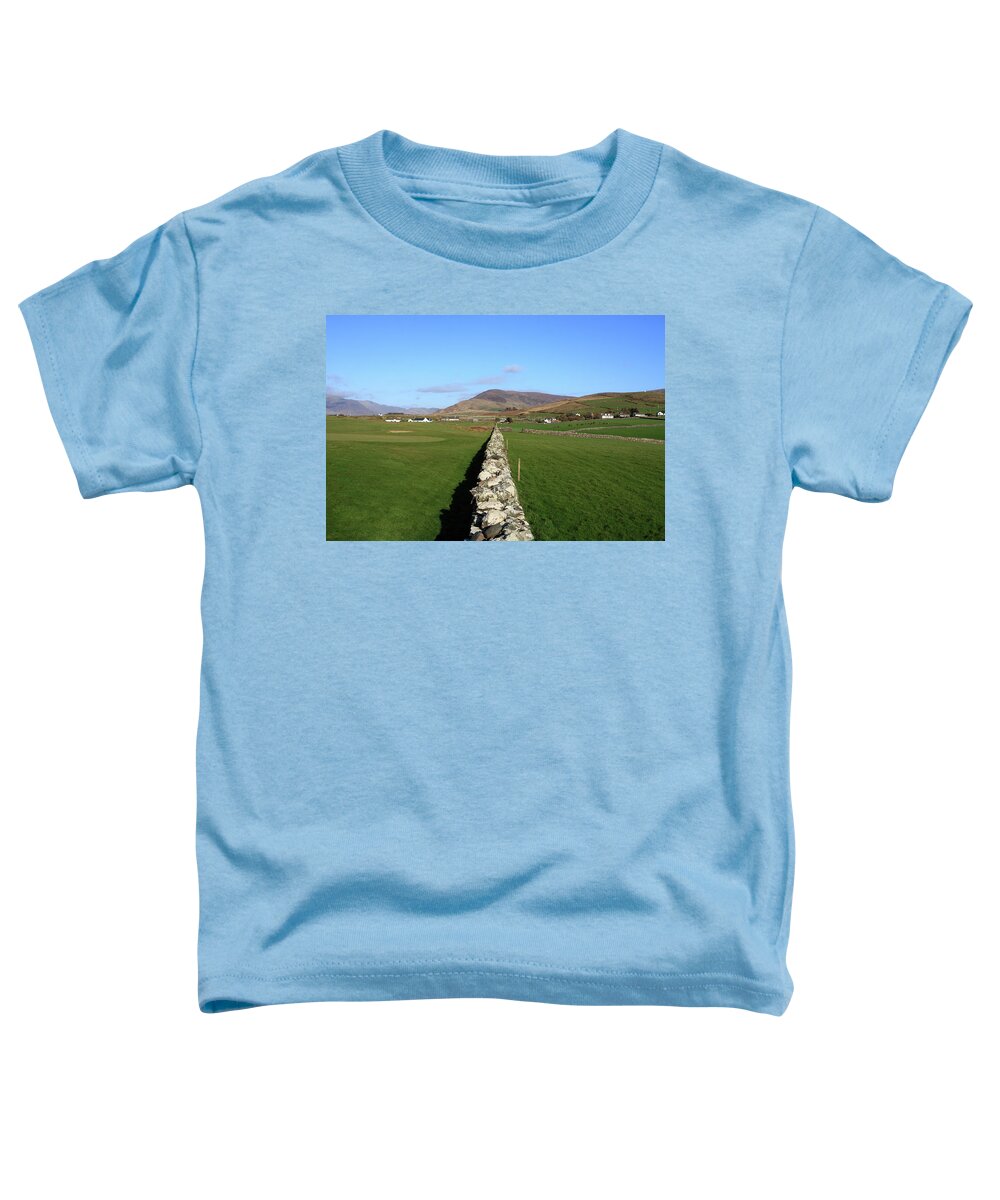 Ireland Toddler T-Shirt featuring the photograph Dry Stone Wall #1 by Aidan Moran