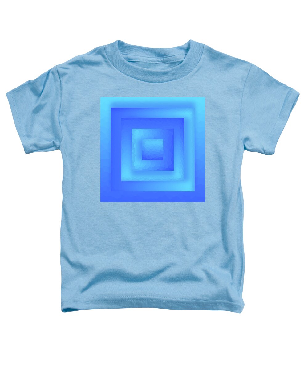 Abstract Toddler T-Shirt featuring the digital art Water Cube by Liquid Eye