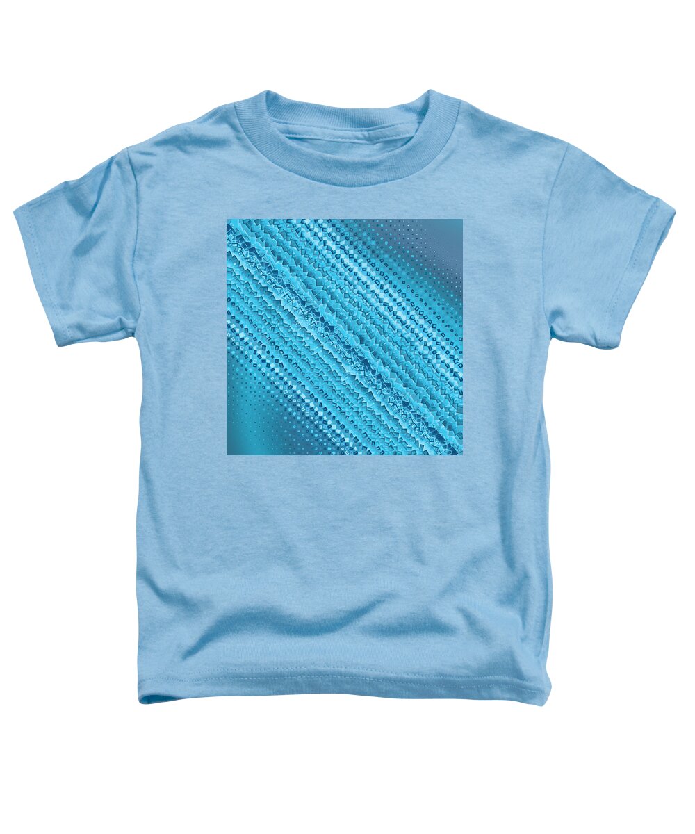 Abstract Toddler T-Shirt featuring the digital art Pattern 14 #1 by Marko Sabotin