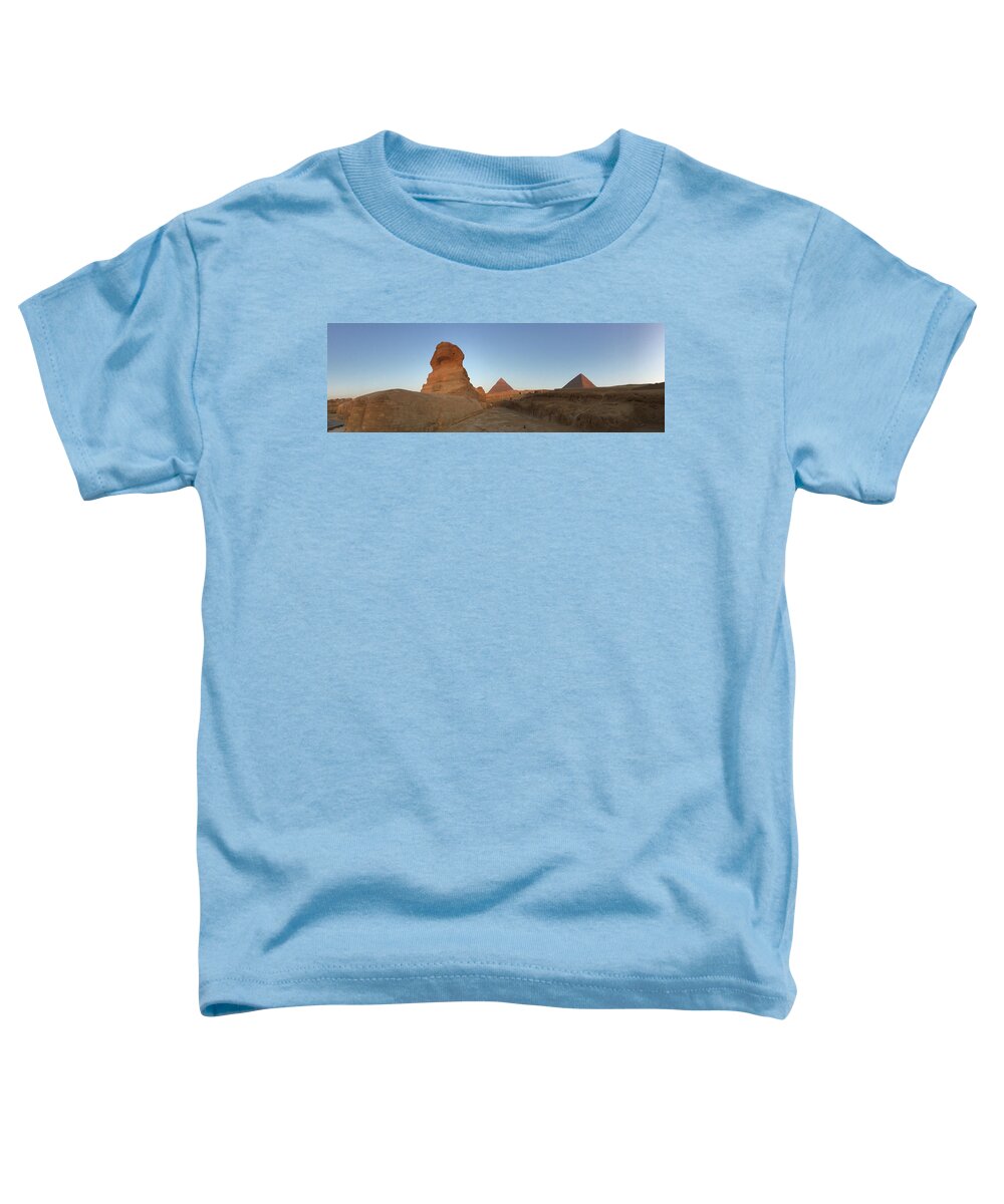 Giza Toddler T-Shirt featuring the photograph Great Sphinx #10 by Trevor Grassi