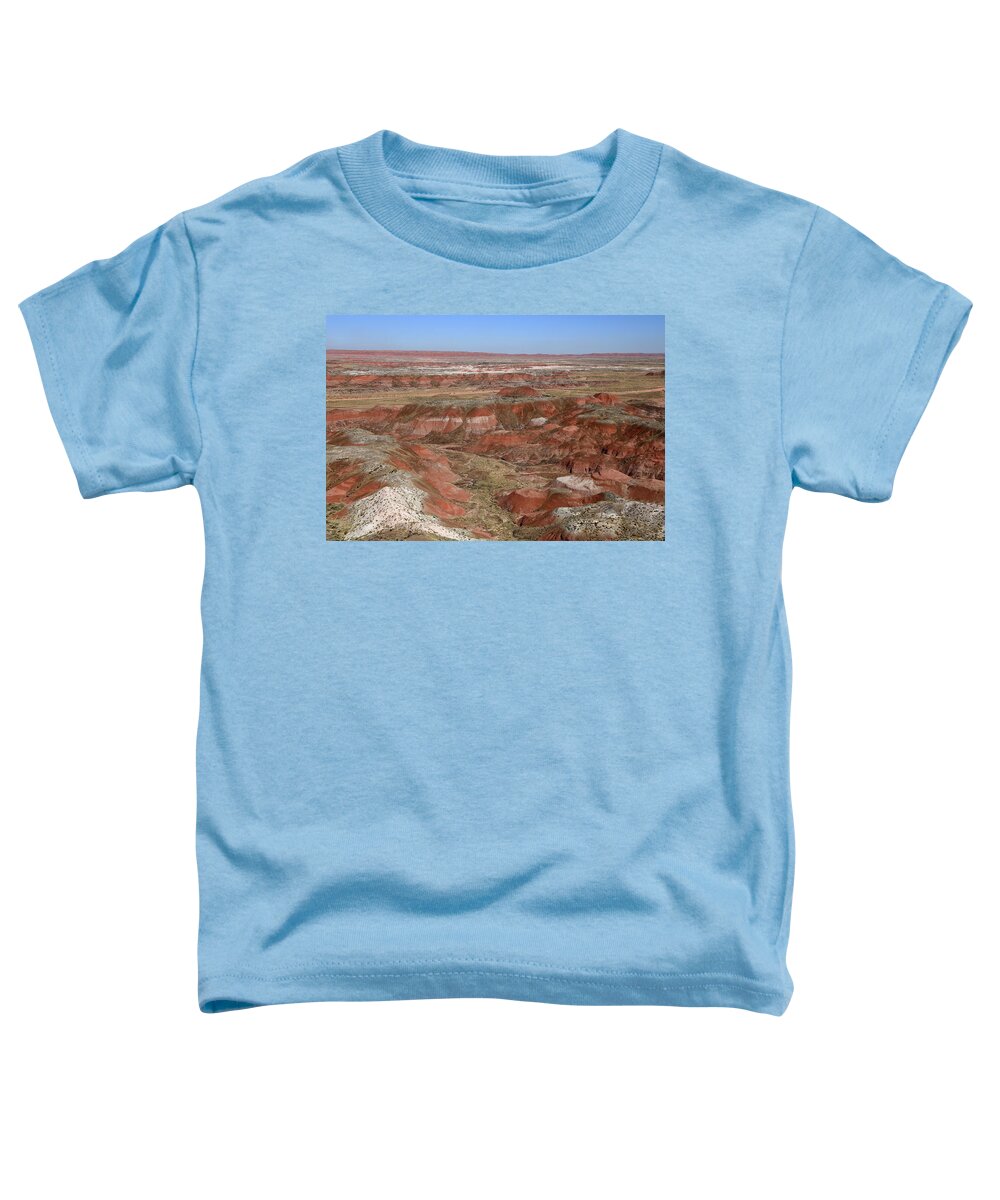 Petrified Forest National Park Toddler T-Shirt featuring the photograph Painted Desert - Petrified Forest National Park #4 by Richard Krebs