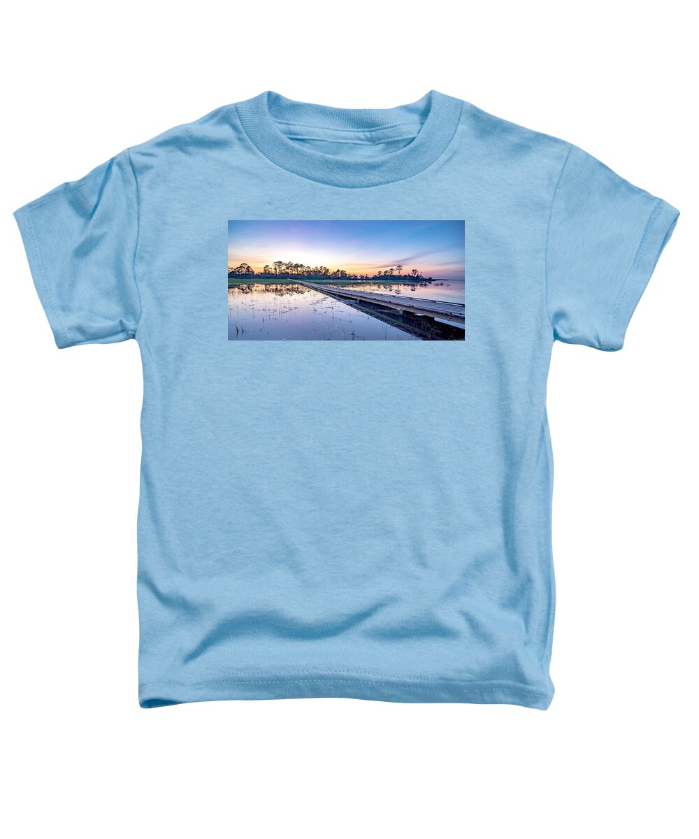 Travel Toddler T-Shirt featuring the photograph Hunting island south carolina beach scenes #89 by Alex Grichenko