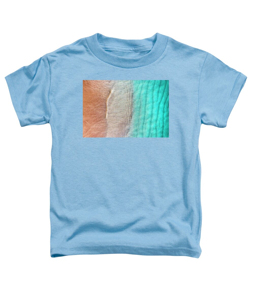Hideaway Beach Toddler T-Shirt featuring the photograph Beach Colors by Christopher Johnson