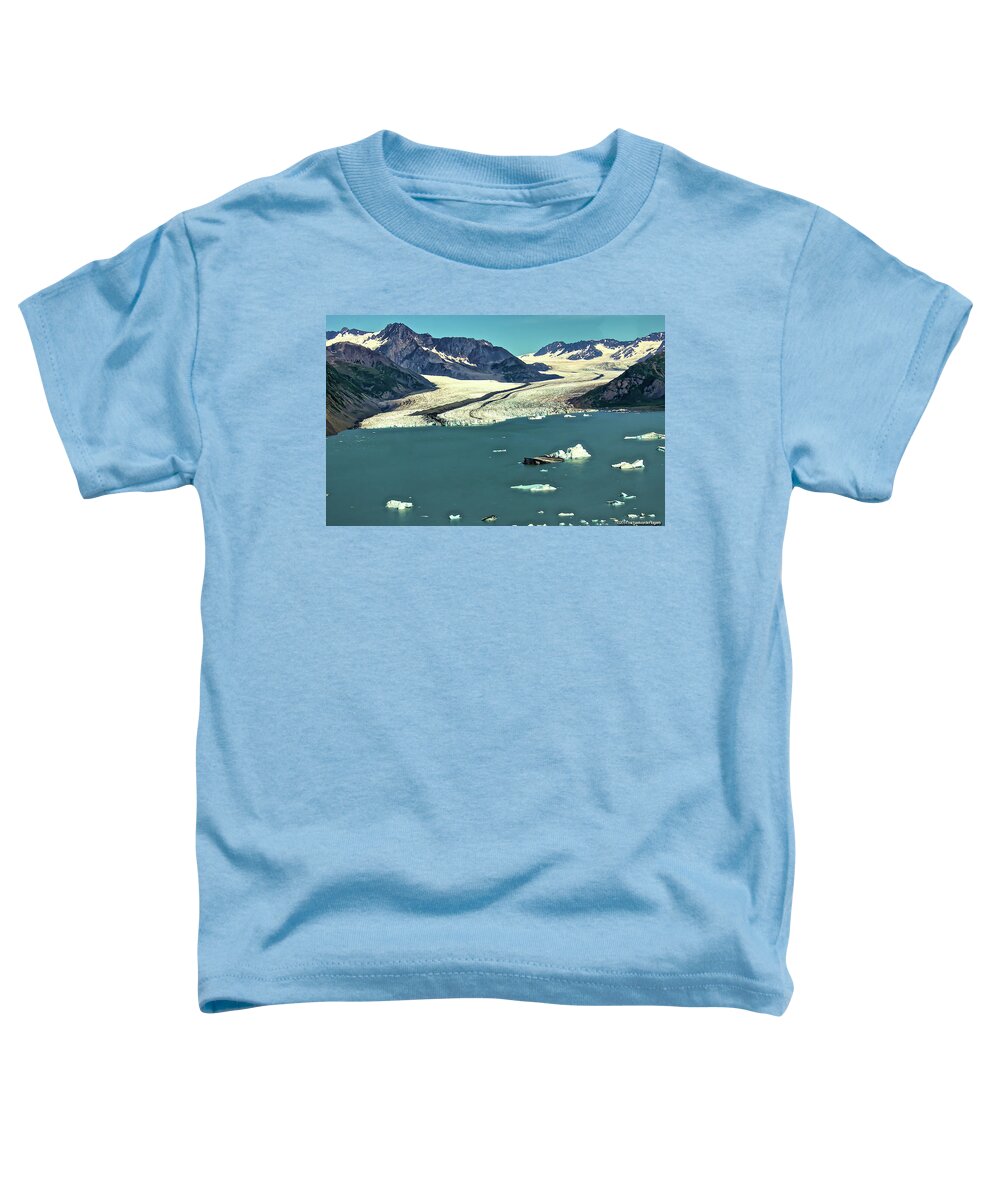  Toddler T-Shirt featuring the photograph Bear Glacier Kenai Fjords National Park Alaska by Michael W Rogers