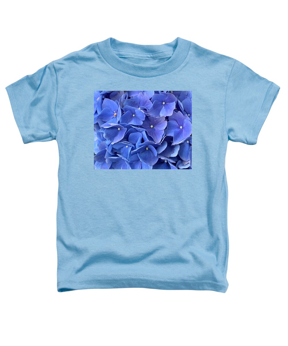 Flower Toddler T-Shirt featuring the photograph Beauty in Blue by Lee Darnell