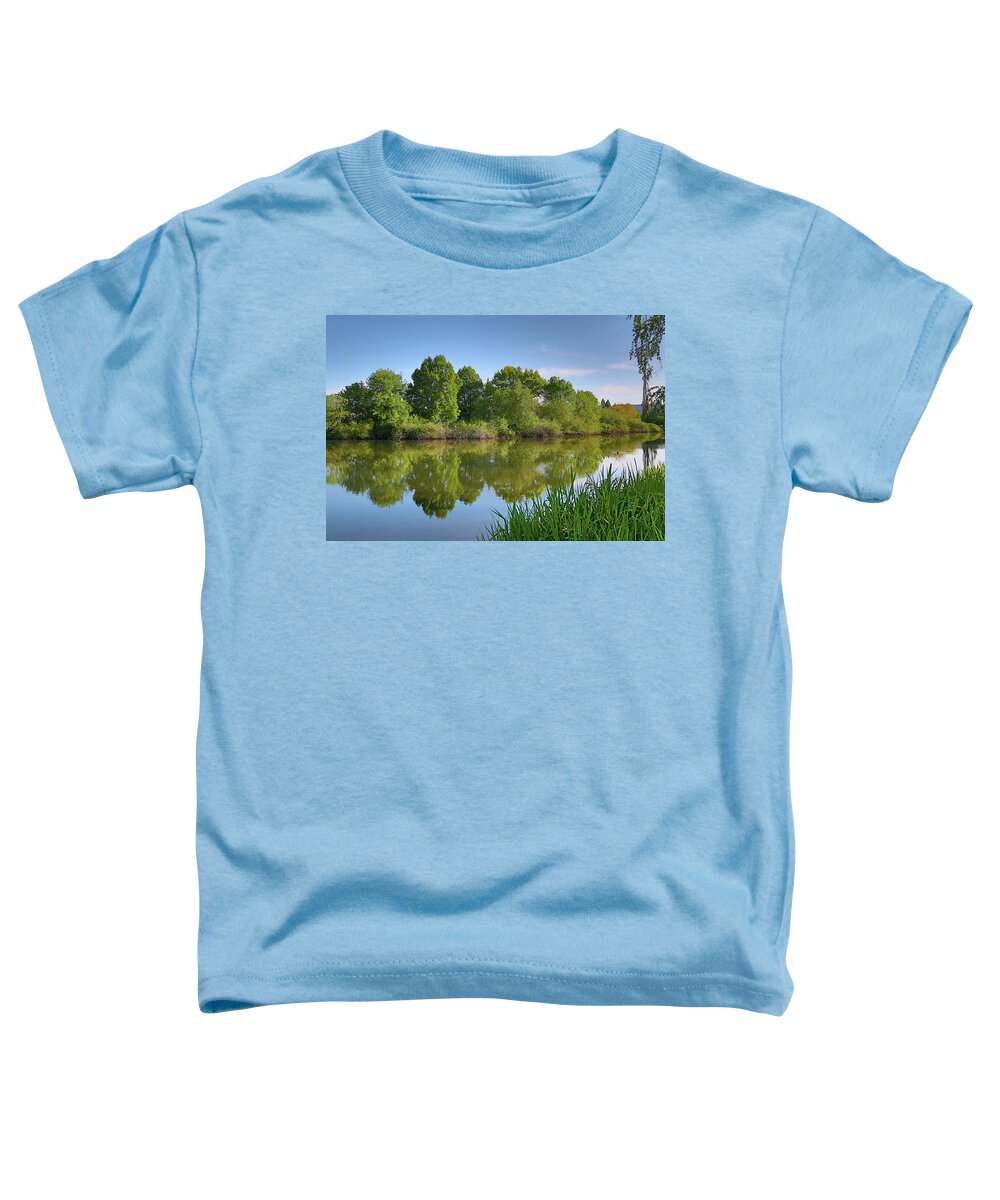 Lake Toddler T-Shirt featuring the photograph Commonwealth Lake by Loyd Towe Photography