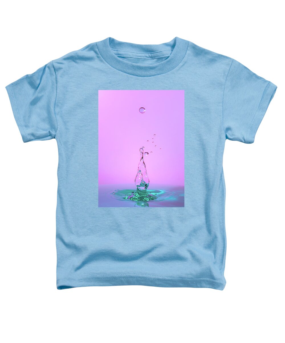 Abstract Toddler T-Shirt featuring the photograph Delicate and Glass-like by Sue Leonard