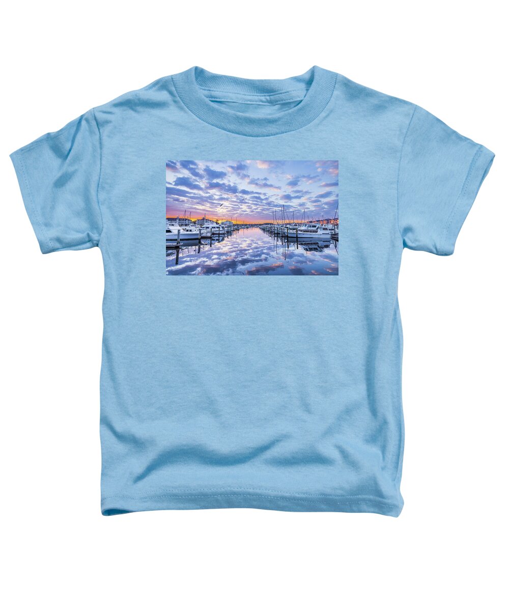 Little River Toddler T-Shirt featuring the photograph Good Morning by Ree Reid