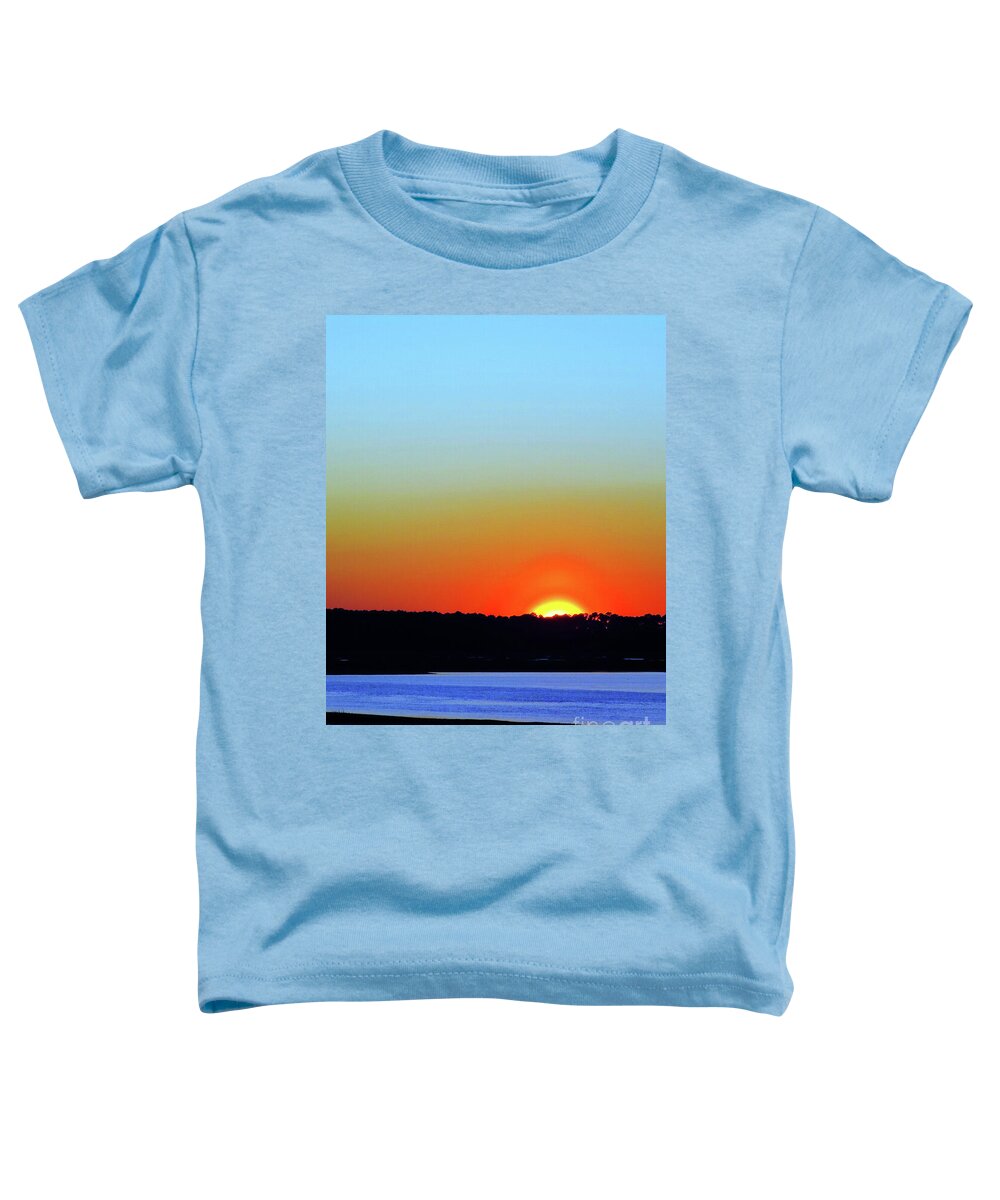 Sunset Toddler T-Shirt featuring the photograph Goodnight, Hilton Head 2 by Rick Locke - Out of the Corner of My Eye