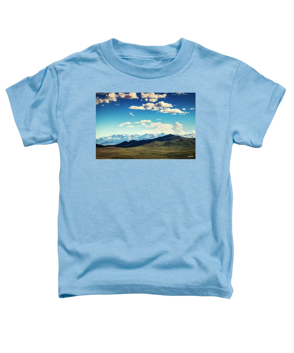 Landscape Toddler T-Shirt featuring the photograph High Desert Valley by Ryan Huebel
