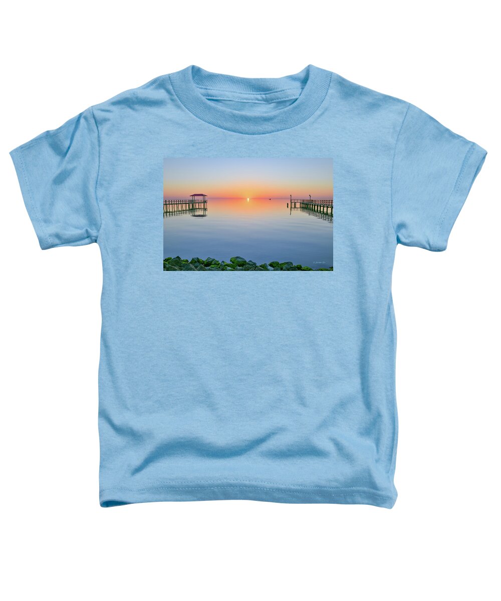 Aransas Toddler T-Shirt featuring the photograph In Between by Christopher Rice