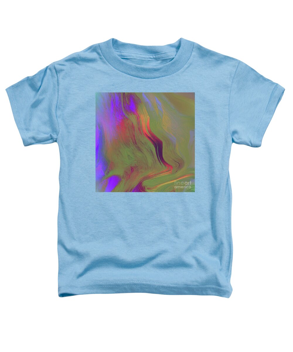  Toddler T-Shirt featuring the digital art Intrigued by Glenn Hernandez