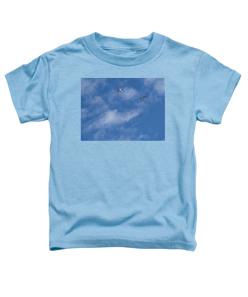 Parksville Toddler T-Shirt featuring the photograph Just The Two Of Us by Allan Van Gasbeck