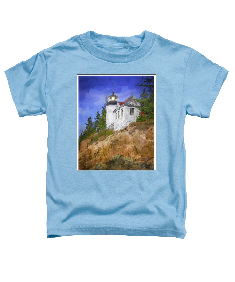 Lighthouse Toddler T-Shirt featuring the photograph Lighthouse 2 by Will Wagner