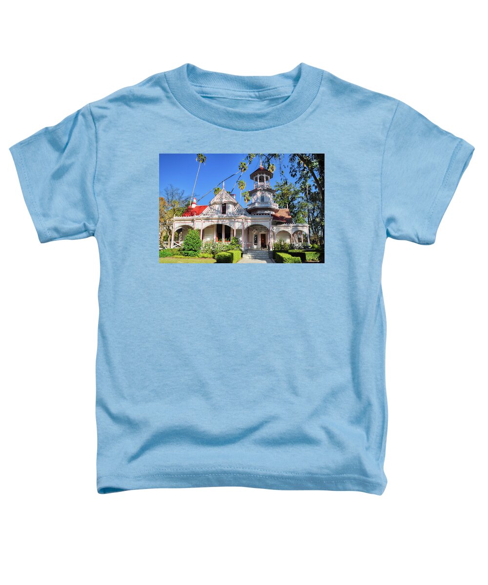 Queen Anne Cottage Toddler T-Shirt featuring the photograph Los Angeles Queen Anne Cottage by Kyle Hanson