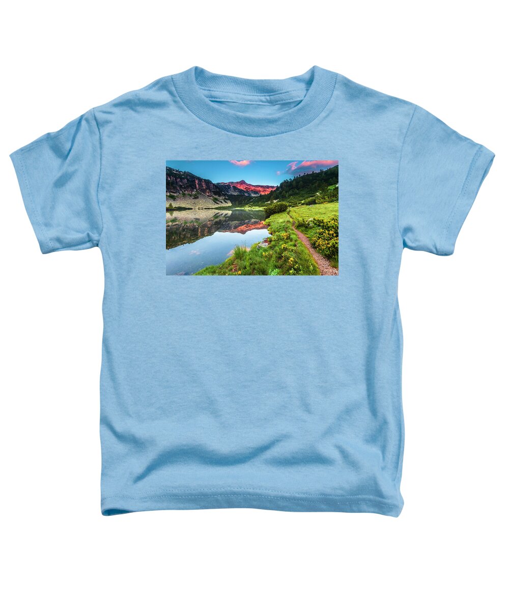 Bulgaria Toddler T-Shirt featuring the photograph Marvelous Lake by Evgeni Dinev
