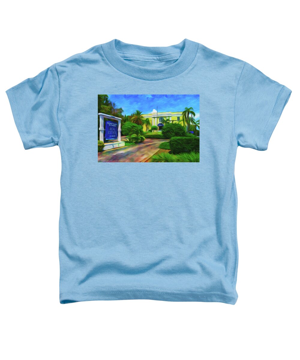 Michael Saunders Toddler T-Shirt featuring the photograph Michael Saunders Longboat Key by Rolf Bertram