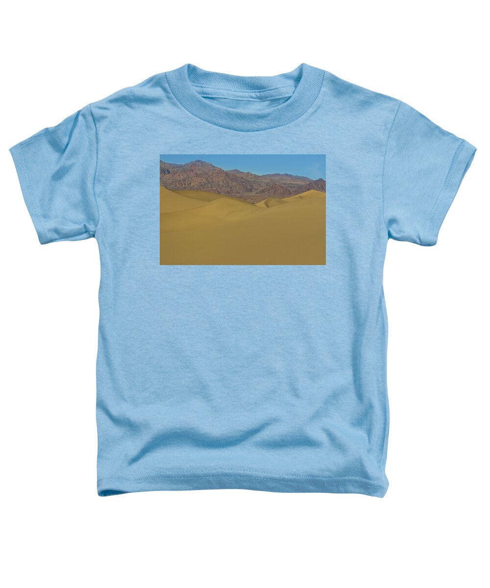 Mesquite Dunes Toddler T-Shirt featuring the photograph Over the dunes and beyond by Kunal Mehra