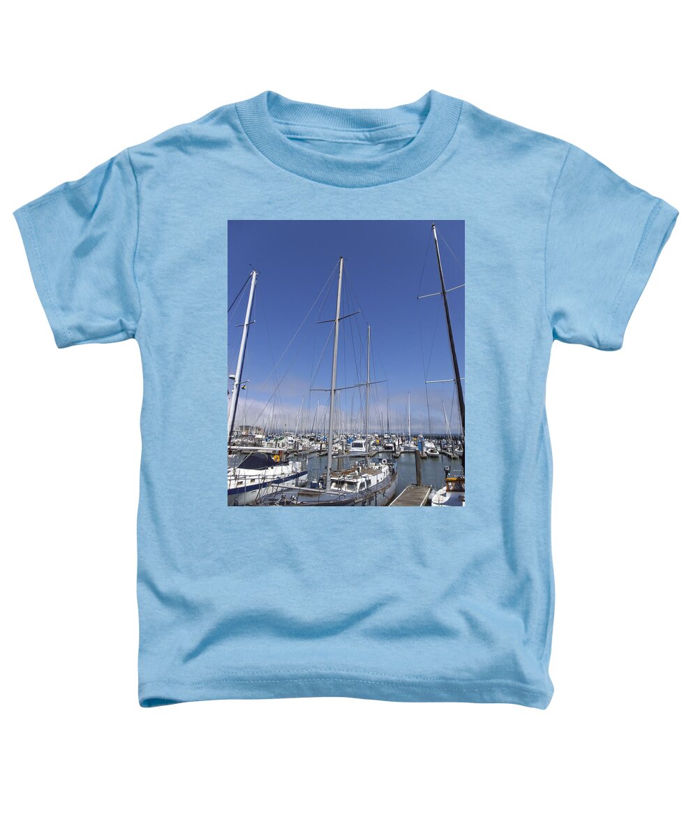  Toddler T-Shirt featuring the photograph San Francisco Marina by Heather E Harman