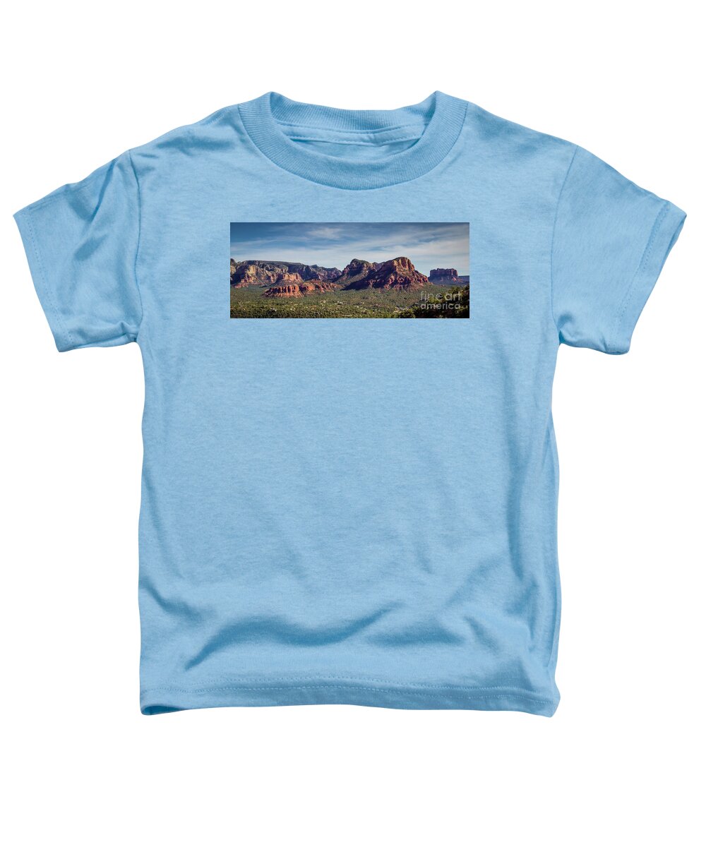 Jon Burch Toddler T-Shirt featuring the photograph Sedona Vista East by Jon Burch Photography