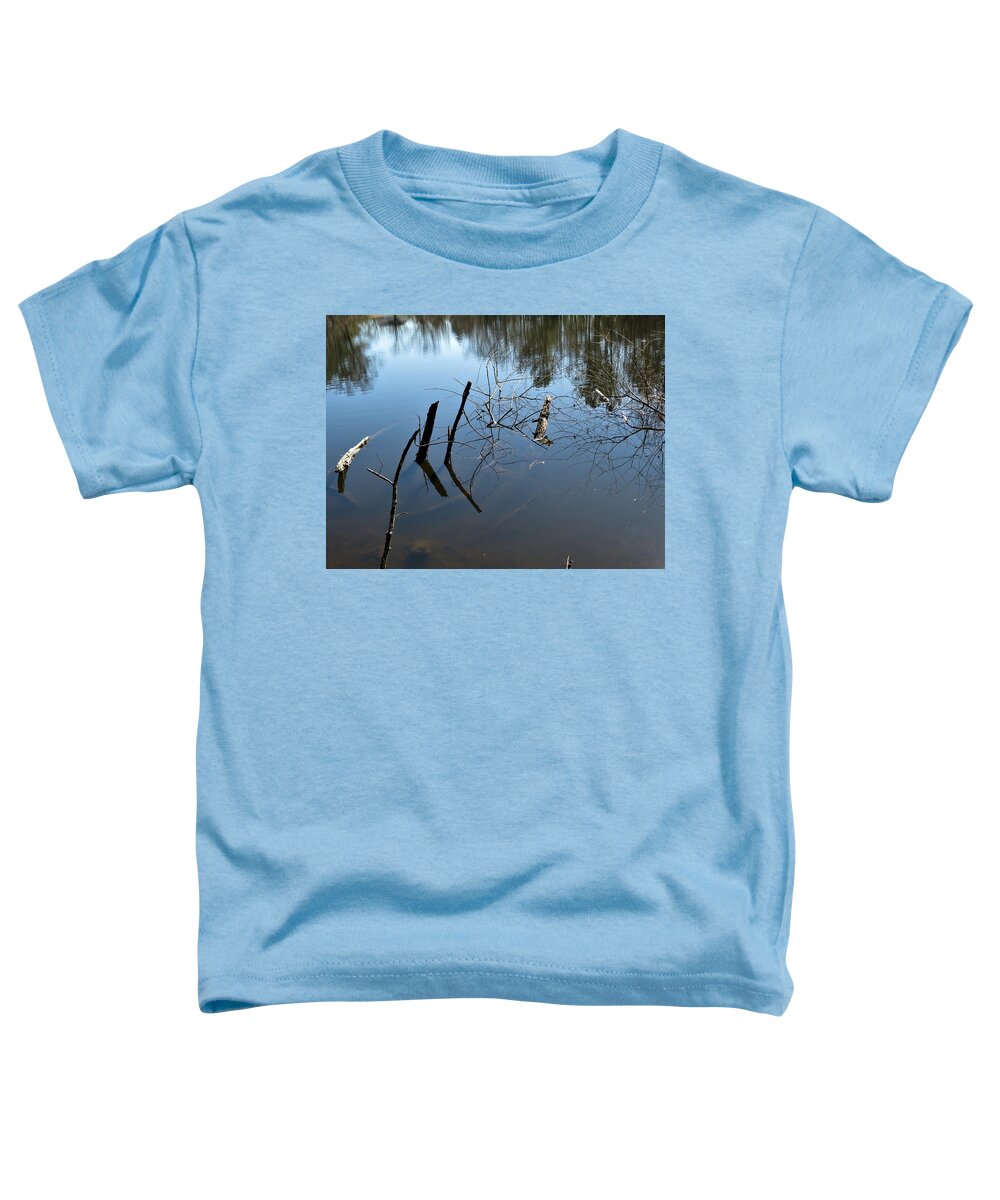 Sticks Toddler T-Shirt featuring the photograph Sticky by Ed Williams