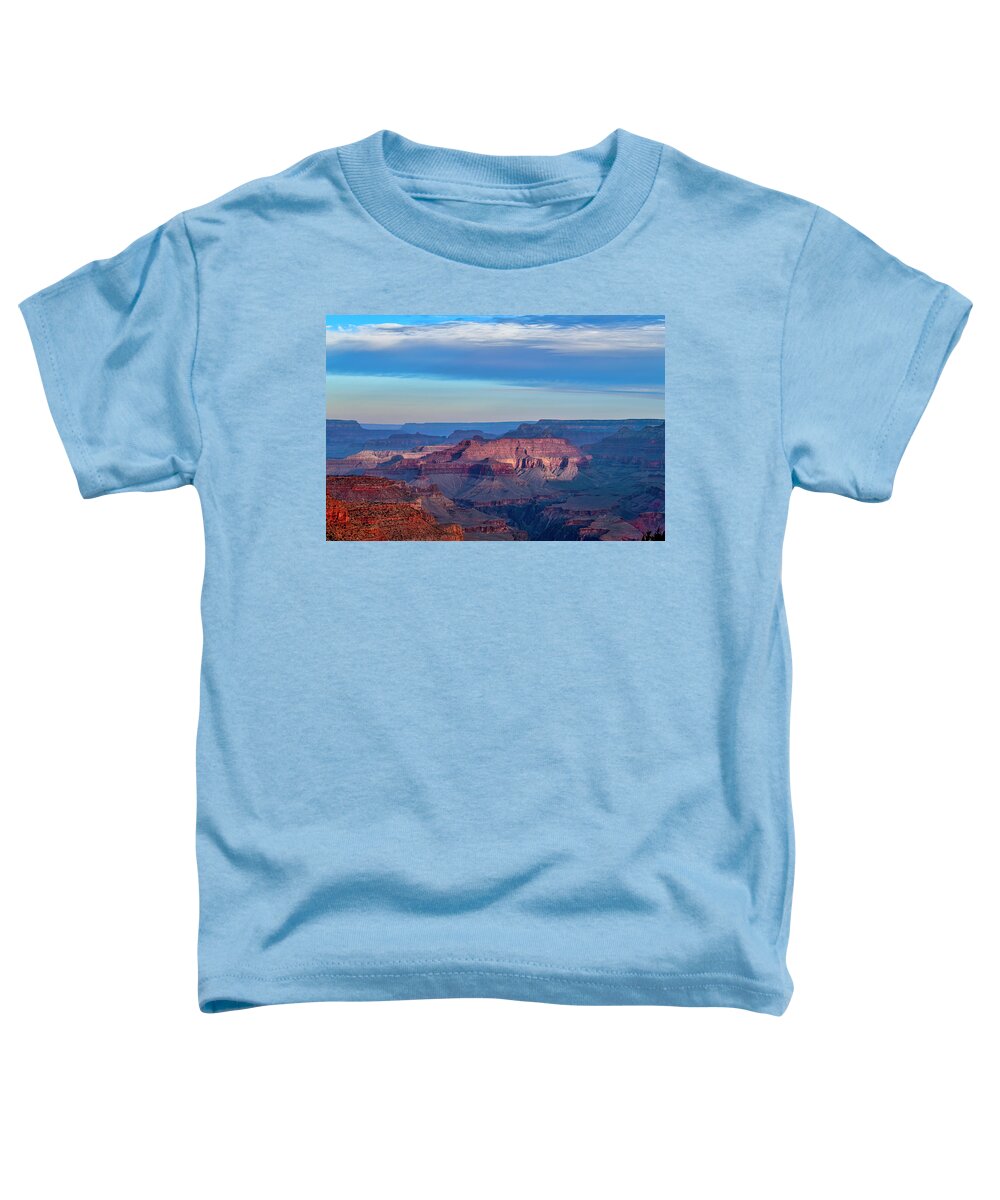 Grand Canyon Toddler T-Shirt featuring the photograph The Sunrise Over Grand Canyon National Park - South Kaibab by Amazing Action Photo Video