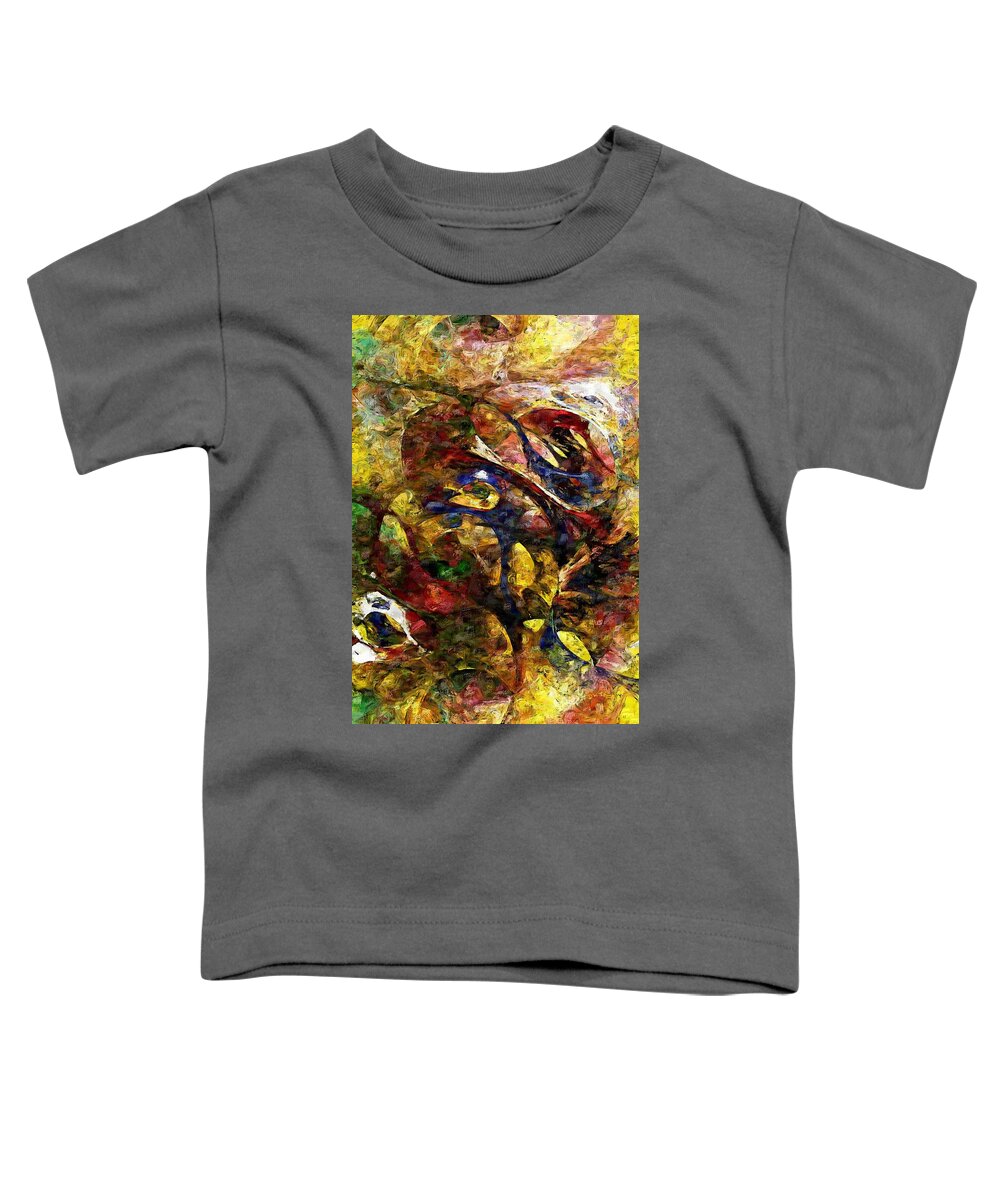 Fine Art Toddler T-Shirt featuring the digital art Abstraction 042714 #1 by David Lane